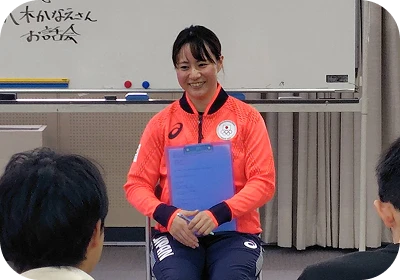 八木かなえ選手の写真